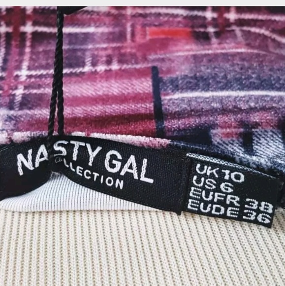 Nastygal Fringe Midi Dress - Picture 6 of 6